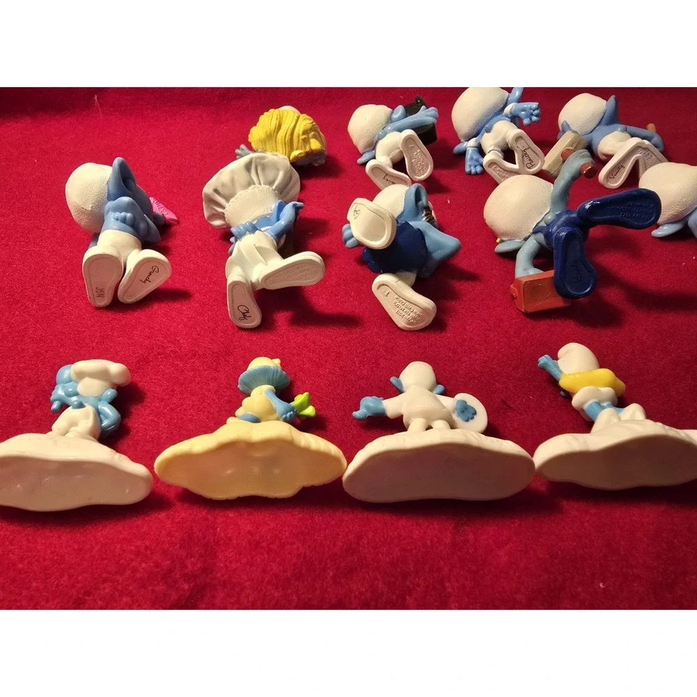 Smurfs McDonald's Happy Meal Toys 2011 2013 Lot of 15 /0435